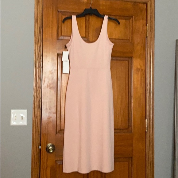 Pink midi bodycon dress - Picture 1 of 3